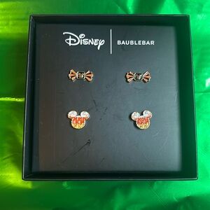 Disney Baublebar Mickey Halloween Candy Earrings